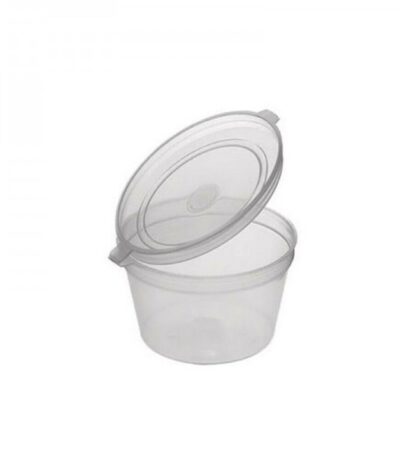 1 Oz Hinged Clear Premium Quality