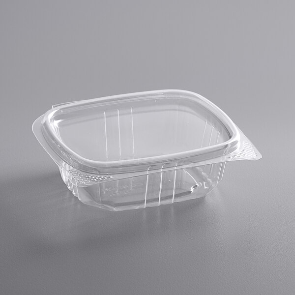 4 Oz Hinged Clear High Premium Quality