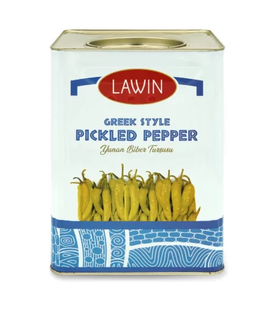 Lawin Greek Style Pickled Pepper 15 Kg Tin