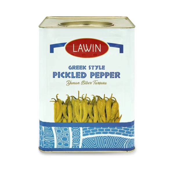 Lawin Greek Style Pickled Pepper 15 Kg Tin