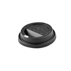 8 oz Lid Black