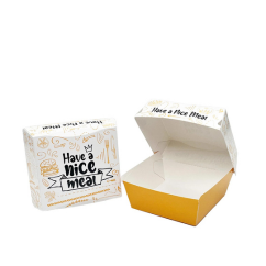 White Board Fried Chicken Box Large Generic Design (219*117*74)