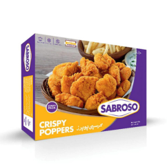 White Board Chicken Poppers Box