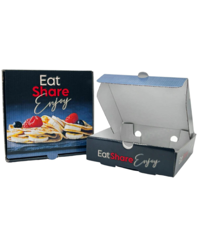 6.5" Appetizing Box Delicious Black