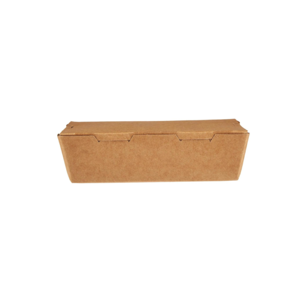 10" Kraft Board Lunch Box Plain