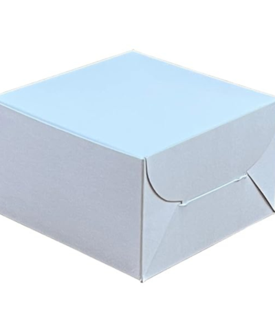 4.5" Kraft Board Burger Box Plain