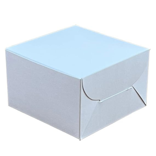 4.5" Kraft Board Burger Box Plain
