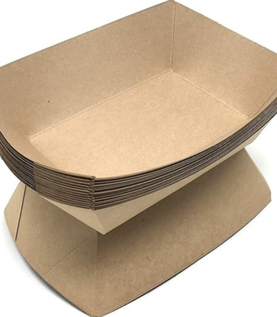 Large Kraft Food Tray