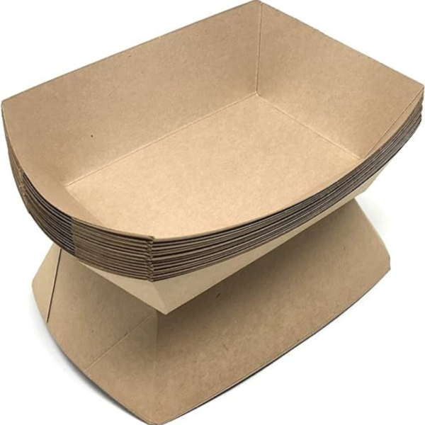 Large Kraft Food Tray