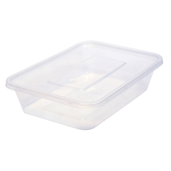 500ml PP Rectangular Food Container (170*115*35)