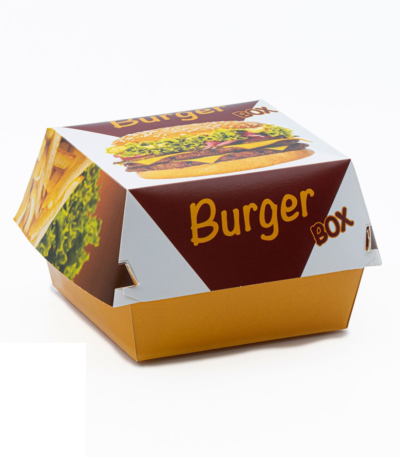 Gold Mir Pack Hamburger Box Small 4X125's (130*134*69)