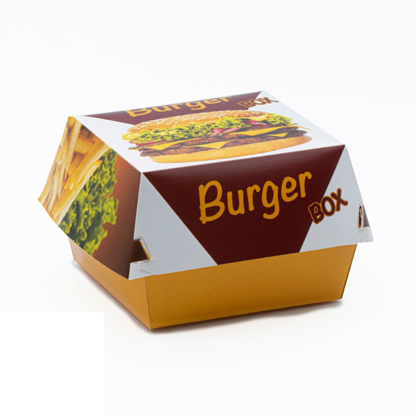 Gold Mir Pack Hamburger Box Small 4X125's (130*134*69)