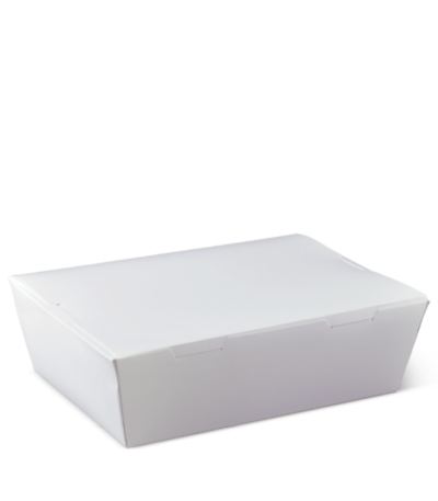 White Mir Pack Lunch Box Large 2X112's (148*240*66)