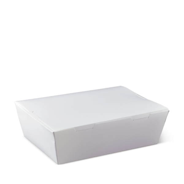 White Mir Pack Lunch Box Large 2X112's (148*240*66)